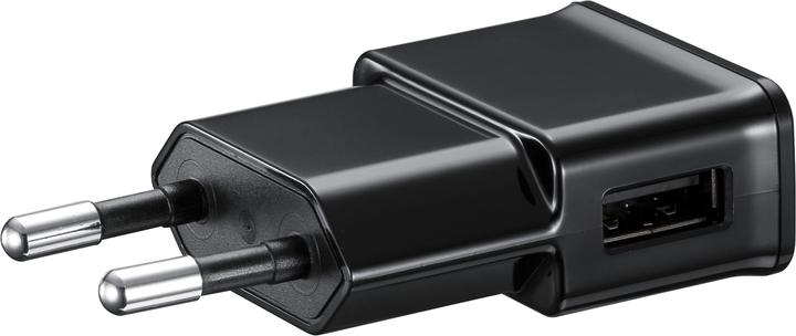 Actual product image PhoneLook Standard mains plug charger USB-A adapter 5W for smartphones with -Look Black (5 W)