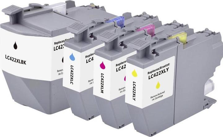 Produktbild Renkforce Druckerpatrone ersetzt Brother LC-422XLVAL Kompatibel Kombi-Pack Color (RF-6728536)