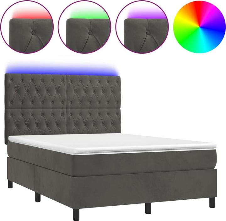 Image du produit vidaXL Boxspringbett (140 x 190 cm)