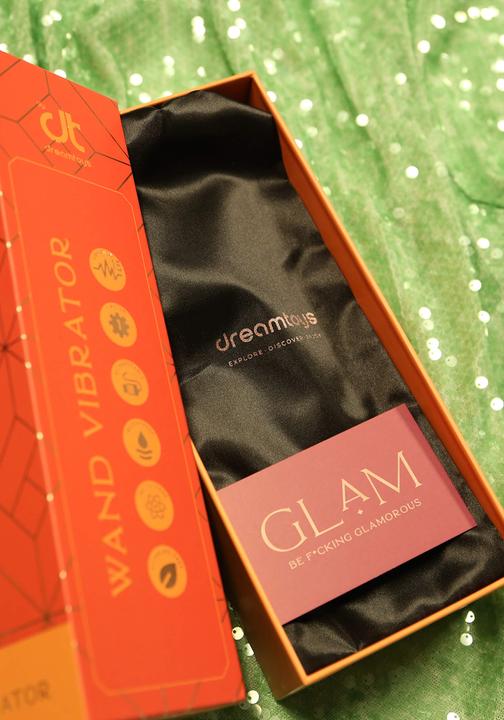 Image du produit Dream Toys Glam - Vibromasseur mural orange