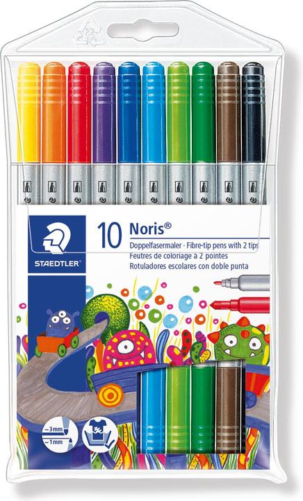 Actual product image Staedtler Faserschreiberetui 10ST Noris sortiert (10x)