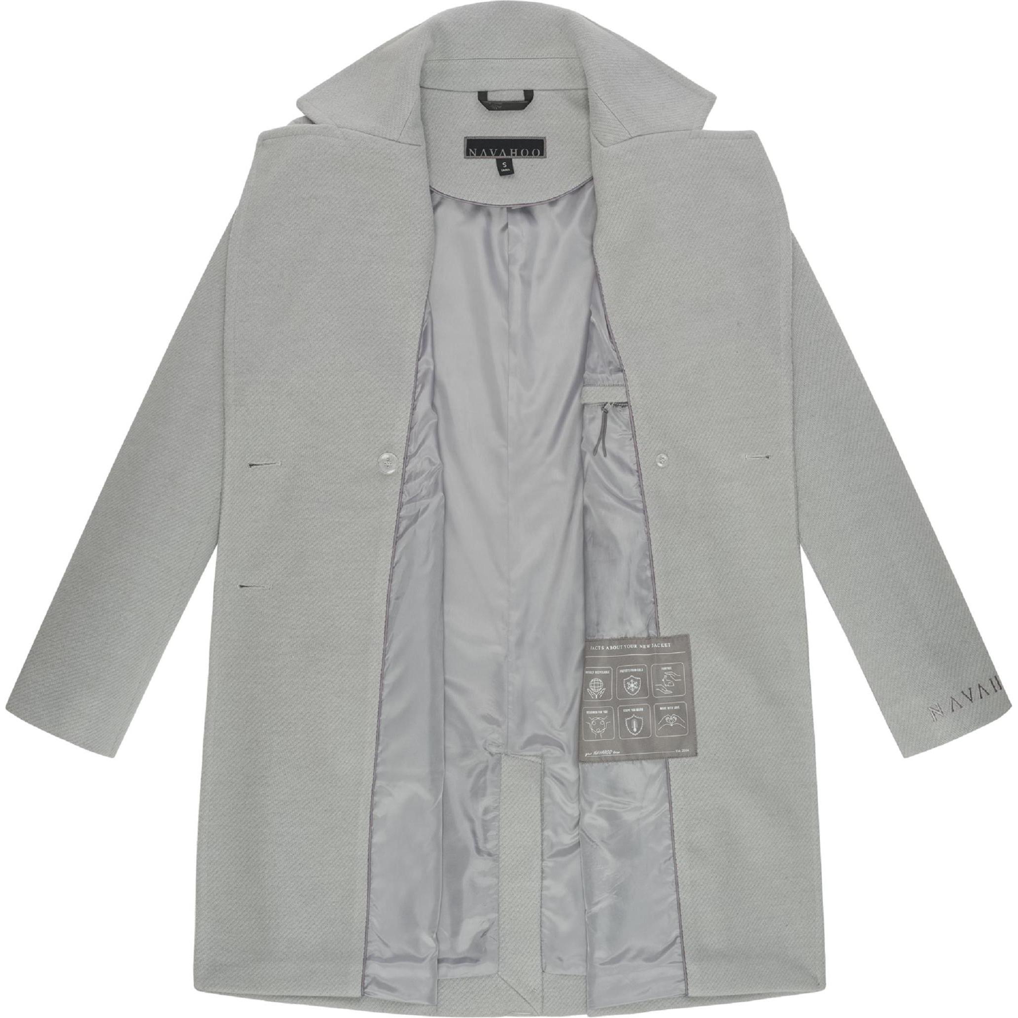 Thumbnail - Navahoo, Damen, Jacke, Frostjuwel 14 (XL), Grau, XL