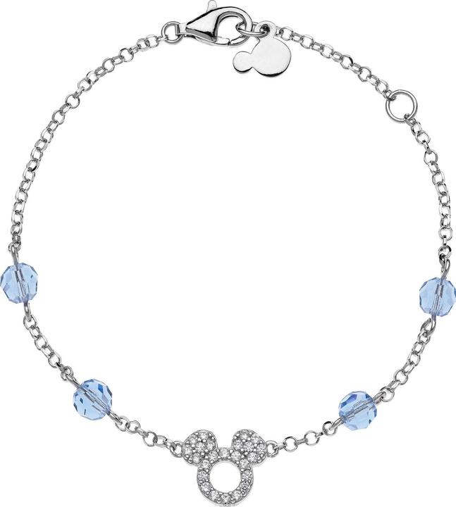 Immagine prodotto Disney Armband Mickey Mouse (14 cm, Argento 925)