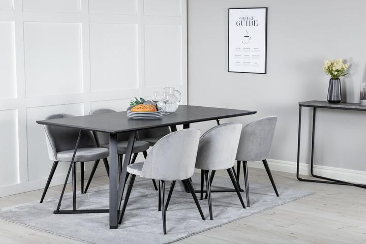 Produktbild Ebuy24 Essgruppe Marina 23 (7-teilig) (MDF, Stahl)