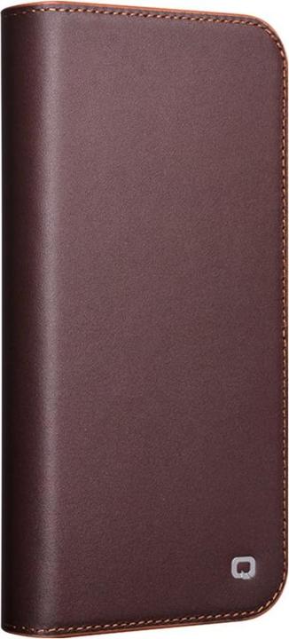 Immagine prodotto QiAlino Coperchio Flip Marrone scuro opaco (Apple iPhone 15 Pro Max)