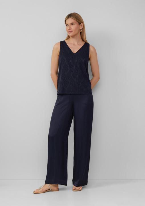 Image du produit S.Oliver Bluse Gefütterte Bluse mit Strukturmuster (40)
