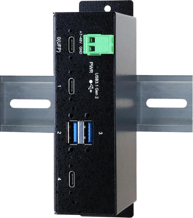 Produktbild Exsys EX-1274HMV, 4x USB 3.1 HUB Gen2 (USB-C, 4 Ports)