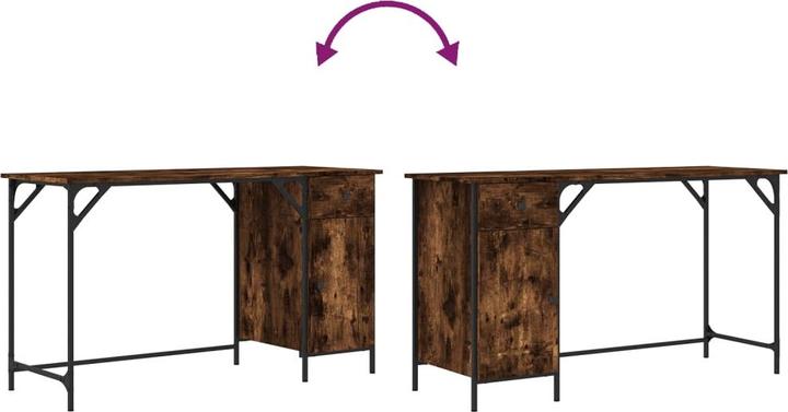 Actual product image vidaXL Computertisch (131 x 48 x 75 cm)