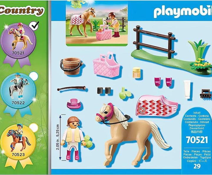 Produktbild Playmobil Sammelpony - Deutsches Reitpony (70521, Playmobil Country)
