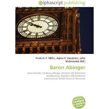 Baron Abinger, Fachbücher