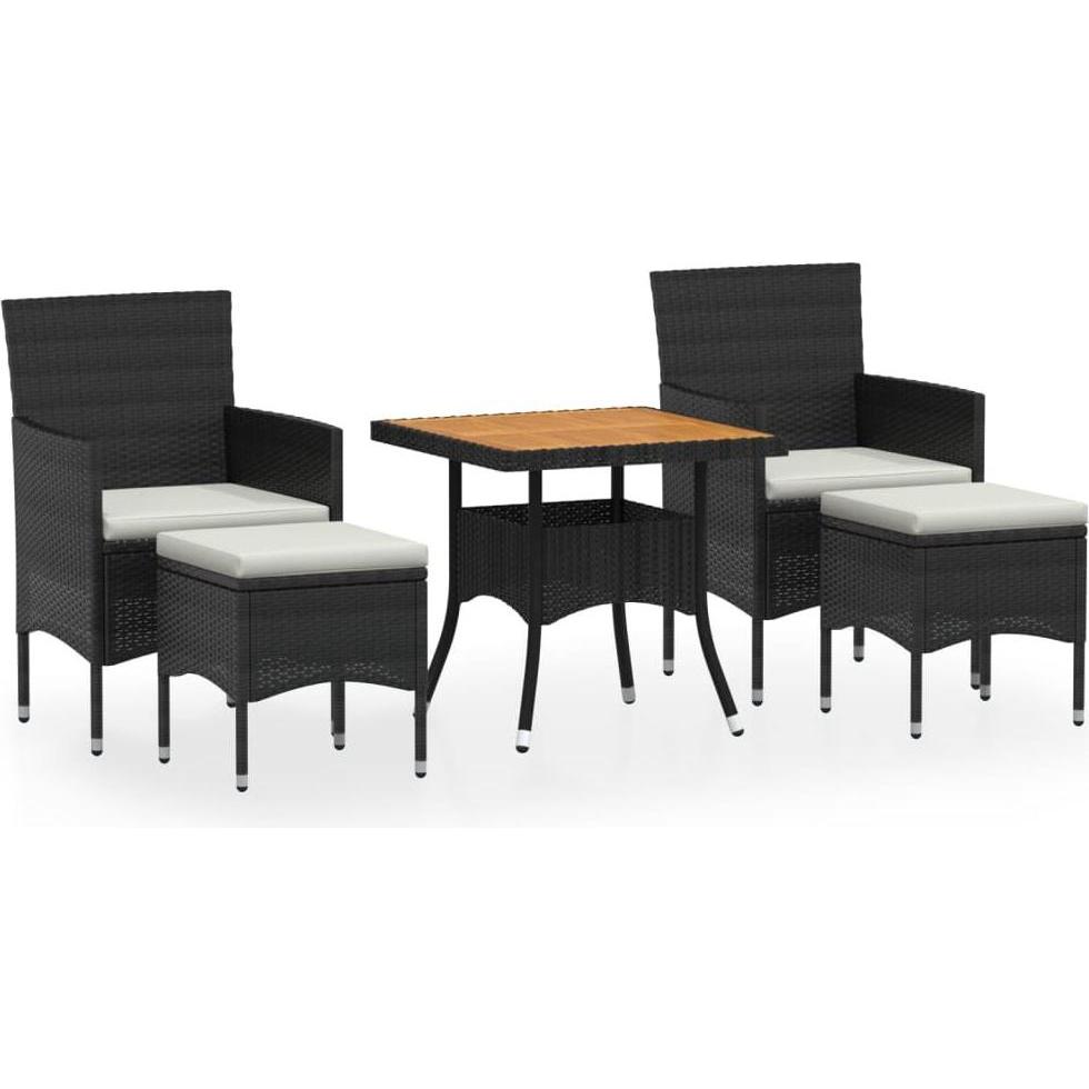 VidaXL, Gartentisch + Balkontisch, Ahmed (80 cm)