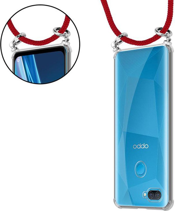 Produktbild Cadorabo TPU Handy Kette SILBER Cover