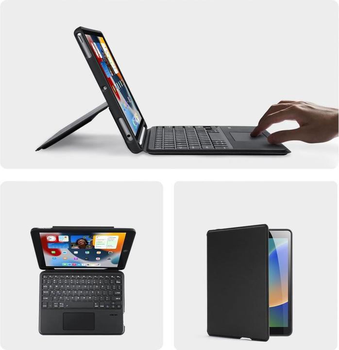 Image du produit Dux Ducis Étui pour clavier de la série DK (ING. Int., iPad 7, iPad 8, IPad 9)