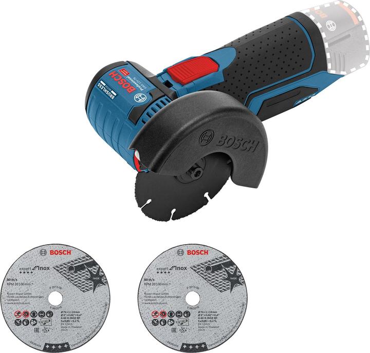 Produktbild Bosch Professional Gws 12v-76 (76 mm)