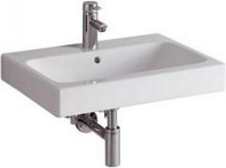 Productafbeelding Geberit Keramag / Aanrechtwastafel iCon 60 cm wit met Keratec glazuur 124560600 (480 mm, 600 mm)