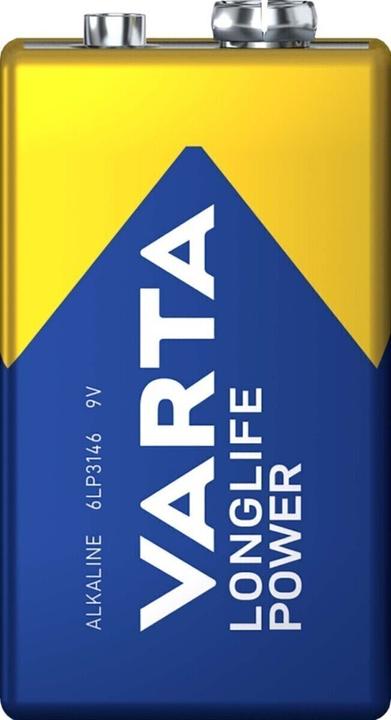 Varta Longlife Power (1 pcs., 9V Block, 580 mAh)