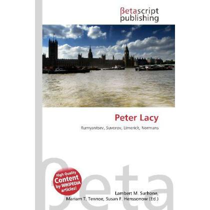 Thumbnail - Peter Lacy, Fachbücher von Susan F. Marseken, Miriam T. Timpledon, Lambert M. Surhone