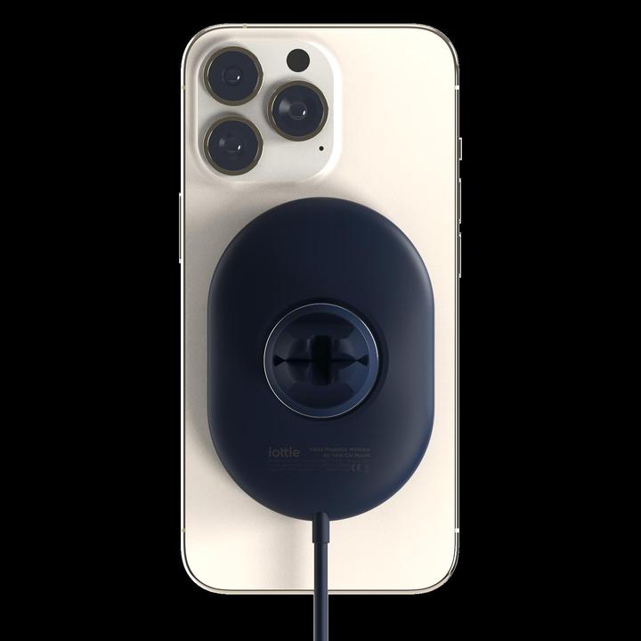 Produktbild iOttie Velox Magnetic Wireless Chraging 75W Air Vent Mount Blue Neu