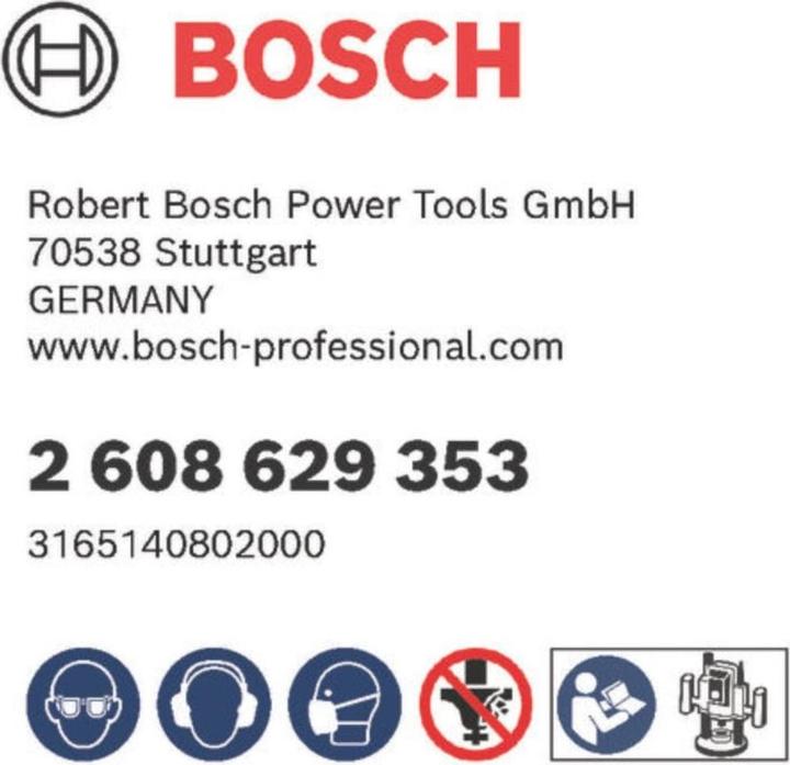 Actual product image Bosch Professional Zubehör Grooving cutter, solid carbide, 8 m