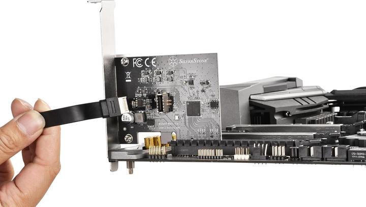 Produktbild Silverstone sst-ecu07 usb-controller
