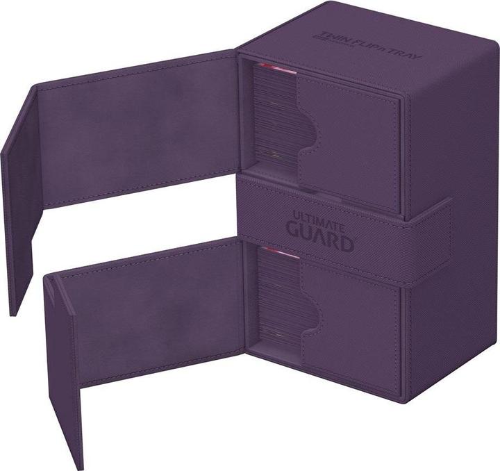 Produktbild Ultimate Guard Twin Flip'n'Tray 160+ XenoSkin Monocolor Violet