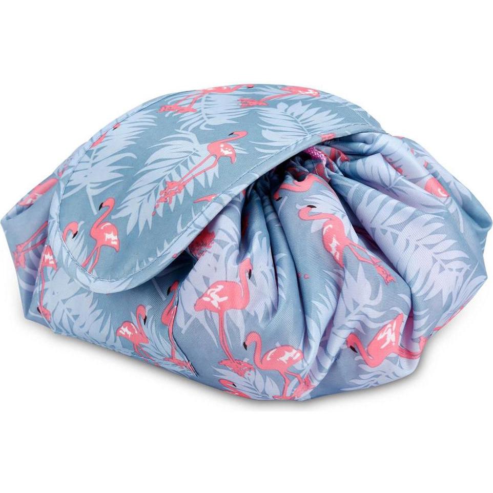 Thumbnail - Intirilife, Necessaire, Kosmetiktasche in GRAU ROSA FLAMINGO, Mehrfarbig