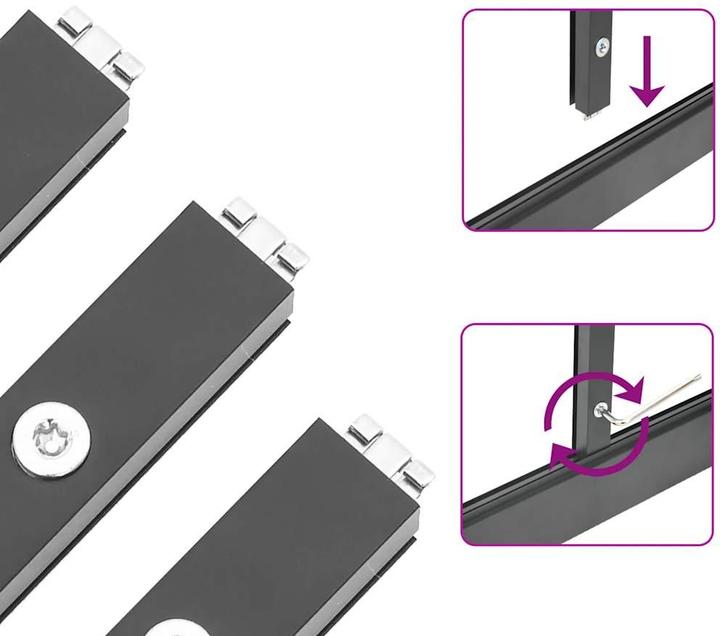 Produktbild vidaXL Gewächshaus