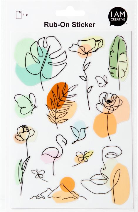 Image du produit I Am Creative Rub on Sticker