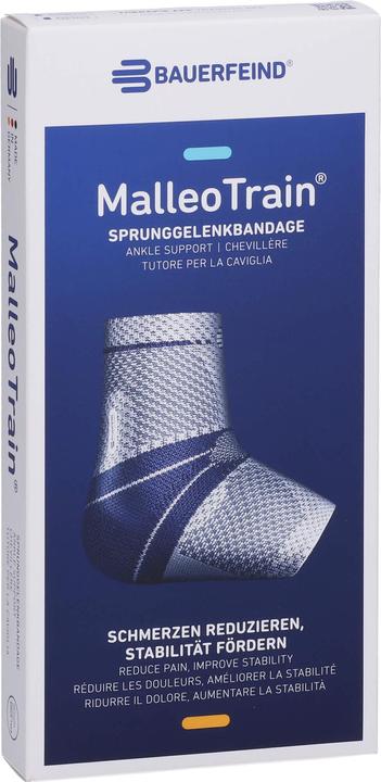 Actual product image MalleoTrain Active bandage right titanium (1)