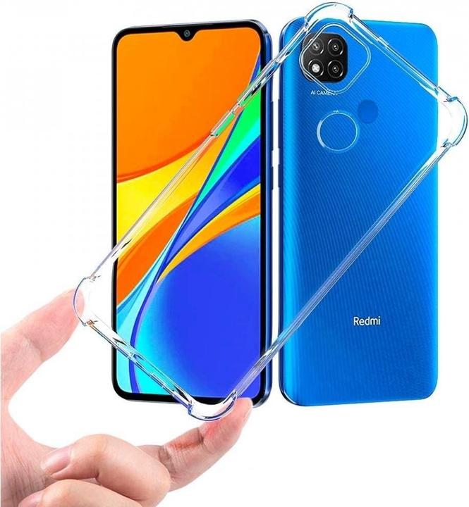 Produktbild Screenguard Xiaomi Redmi 9C Hülle Crystal Soft Airbag Bumper (Xiaomi Redmi 9C)