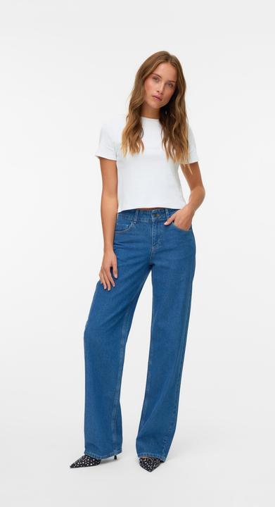Produktbild Vero Moda SNRANCY Mid Rise Weiter Beinschnitt Jeans Straight-Fit (W31/L32)