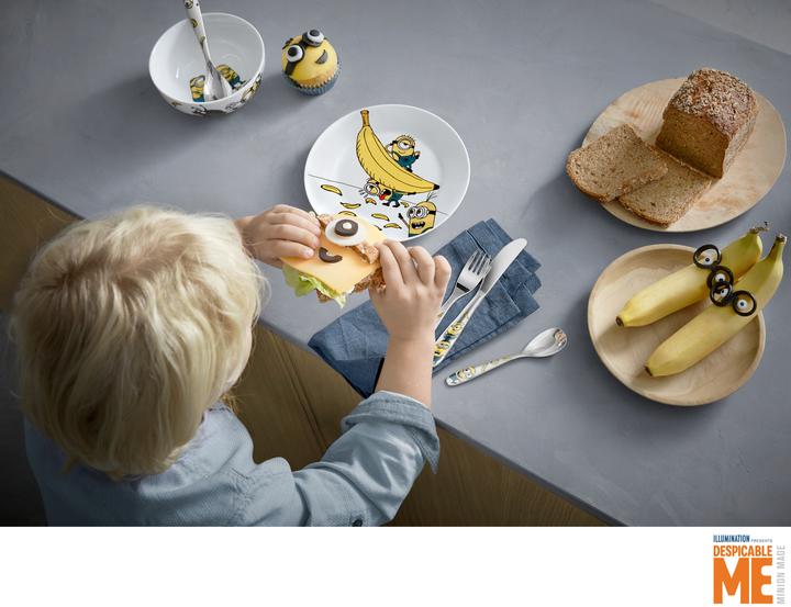 Actual product image WMF Children's cutlery 4 pieces MINIONS