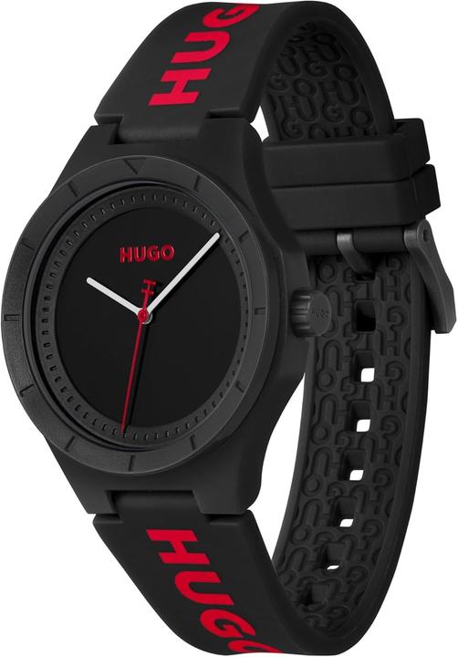 Image du produit Hugo Boss Hugo Lit For Him Herrenuhr Schwarz 1530343 + BOX (Montre analogique)