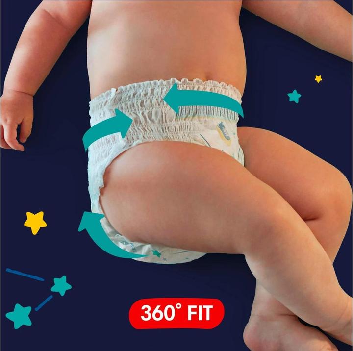 Actual product image Pampers Baby-Dry Night Pants (Size 5, Monthly box, 160 Piece)