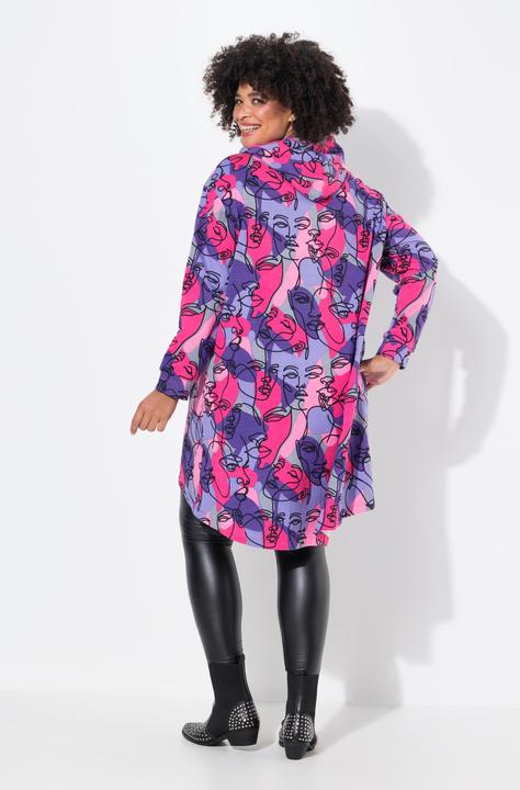 Produktbild Angel of Style Hoodie, Gesichter-Print, Kapuze (56)