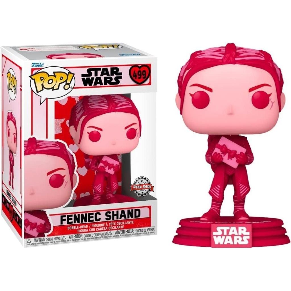 Thumbnail - Funko POP! Star Wars: Valentines S2 - Fennec Shand (Special Edition) - 499 //60123