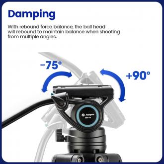 Actual product image Fotopro DV 3 Aluminium Black (Metal)