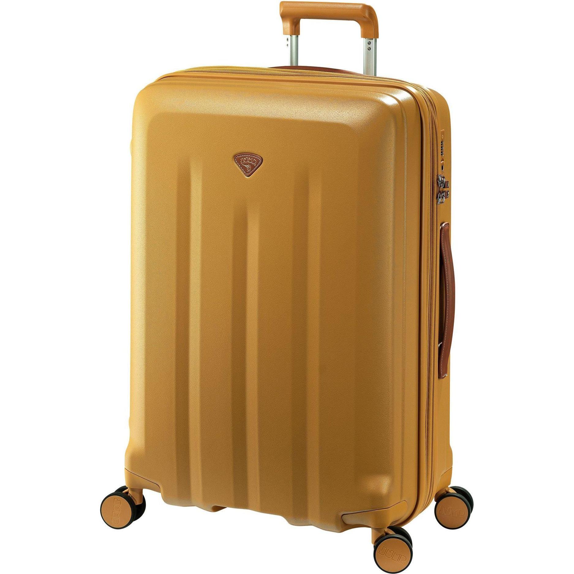 Jump, Koffer, Uppsala 4-Rollen Trolley 69 cm, Orange, (76 l, L (90 - 115l))
