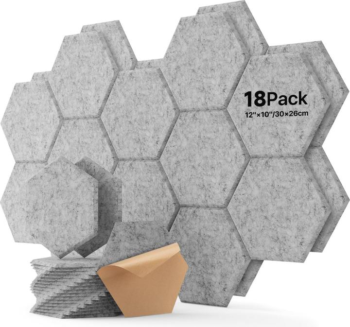 Soundsbay Akustikpaneele-Set (18 Stk.)