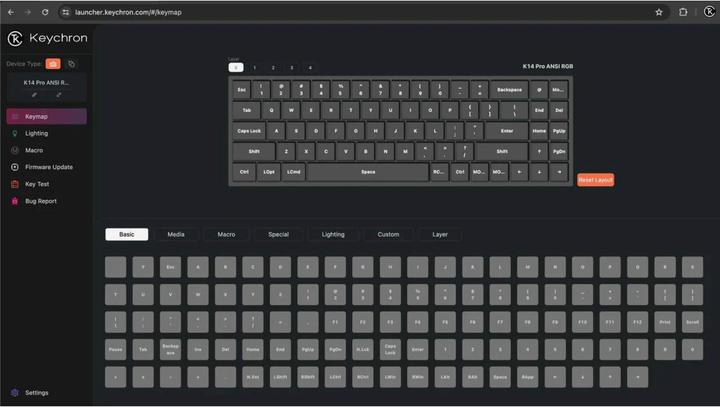 Actual product image Keychron Q0 Max (Numeric keypad, Cable, Wireless)