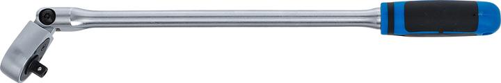 Immagine prodotto BGS Cricchetto reversibile testa snodata extra lunghi quadro esterno 6,3 mm (1/4") 304 mm (1/4")