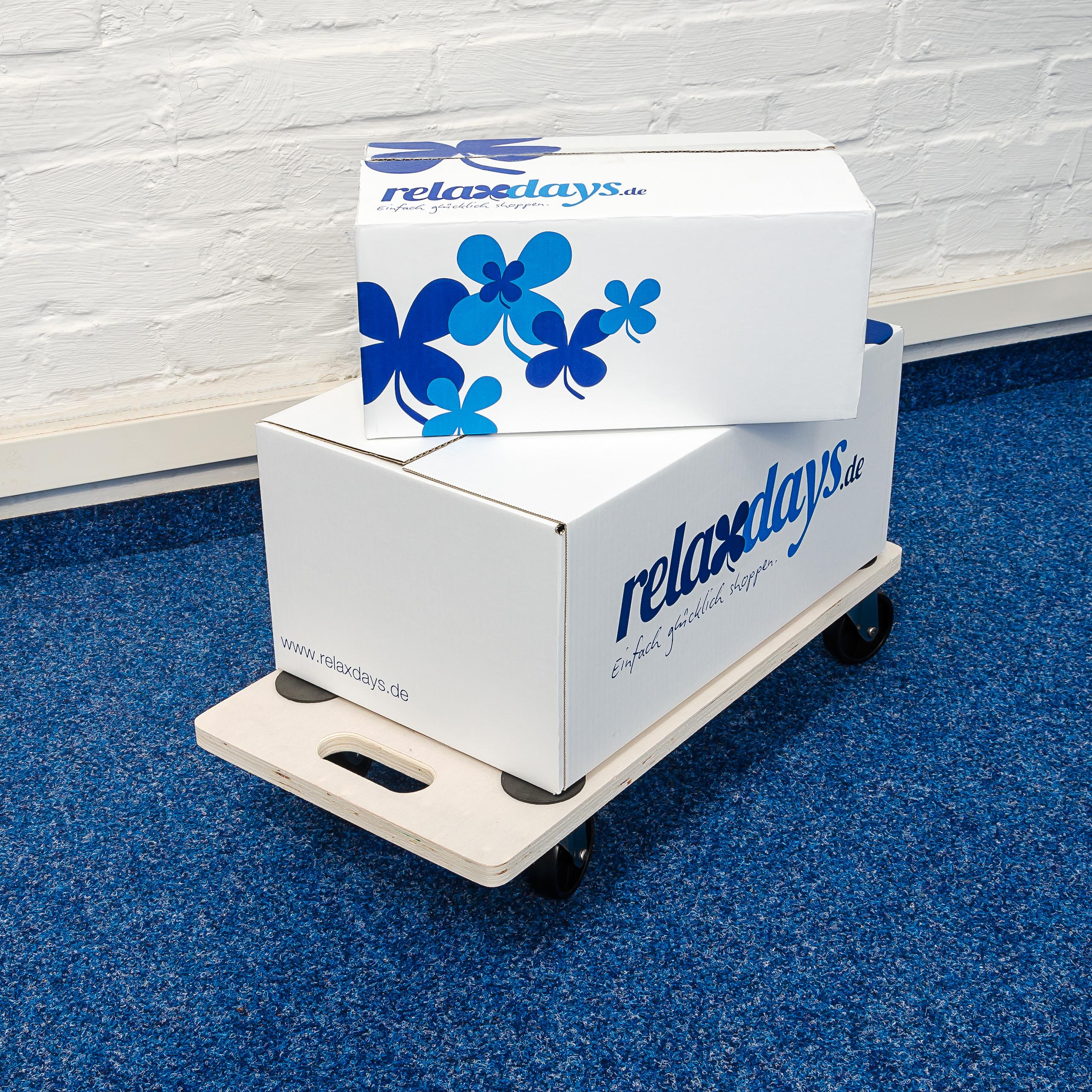 Thumbnail - Relaxdays, Transportwagen, Transportroller (200 kg)
