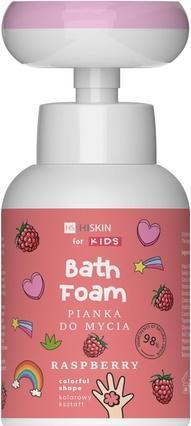 Hiskin Kids Hand And Body Wash Foam Raspberry 300Ml (300 ml)