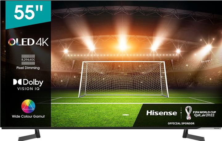 Actual product image Hisense 55A8G OLED (55", OLED, 4K, 2021)