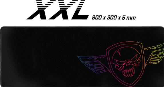 Actual product image Spirit Of Gamer Tapis De Souris Darkskull - XXL (Noir) (XXL)