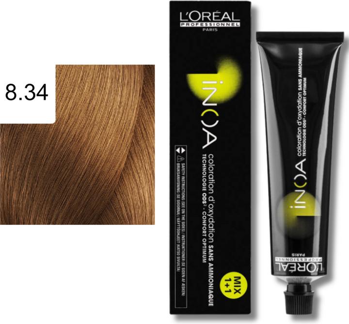 Actual product image L'Oréal Professionnel Inoa (Blond, Gold, Copper)
