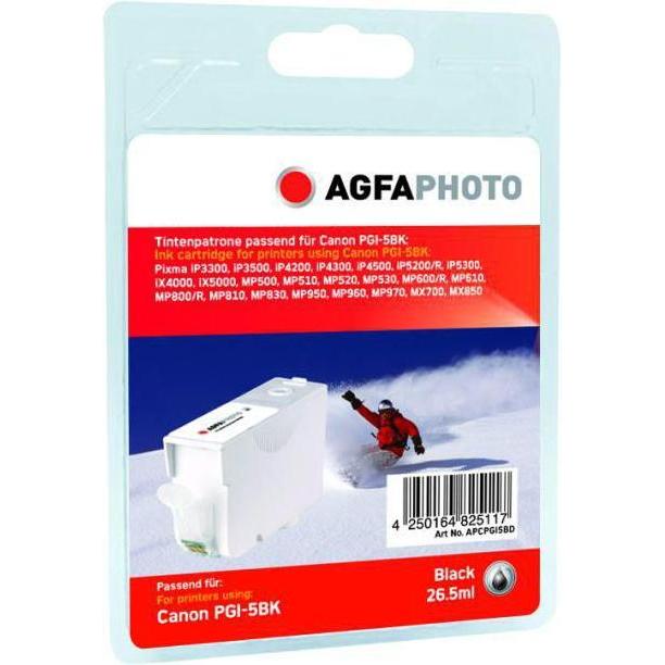 AGFAPHOTO, Druckerpatrone, Apcpgi5bd (BK)