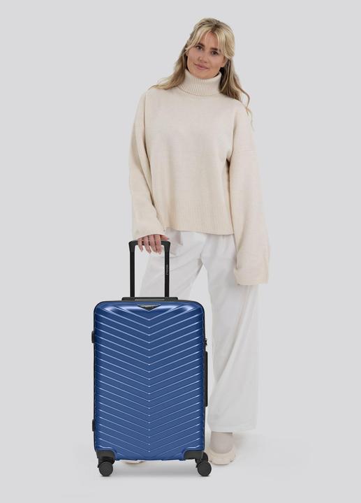 Actual product image Redolz Essentials 18 4-wheel trolley 66 cm with stretch fold (72 l)