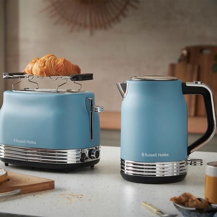 Immagine prodotto Russell Hobbs Hanley Wasserkocher, Retro Blue (28641-70) (1.70 l)