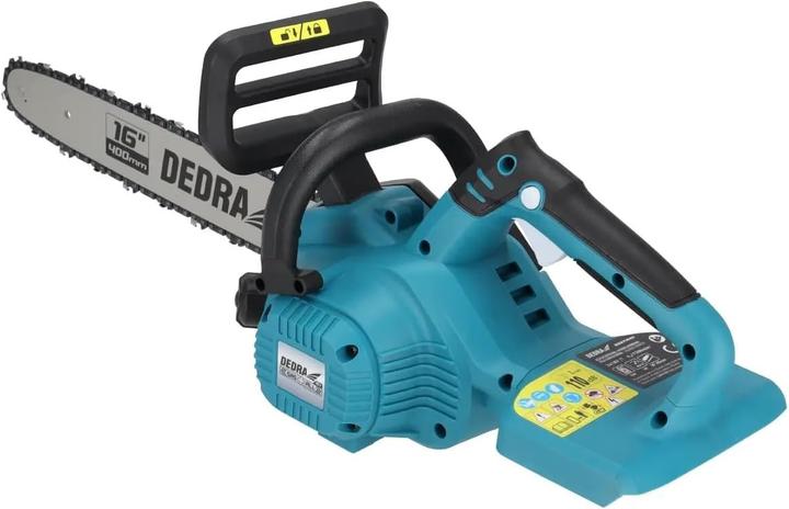 Actual product image Dedra PILARKA AKUMULATOROWA 16' 2*18V 0*AH SAS+ (Battery chain saw)